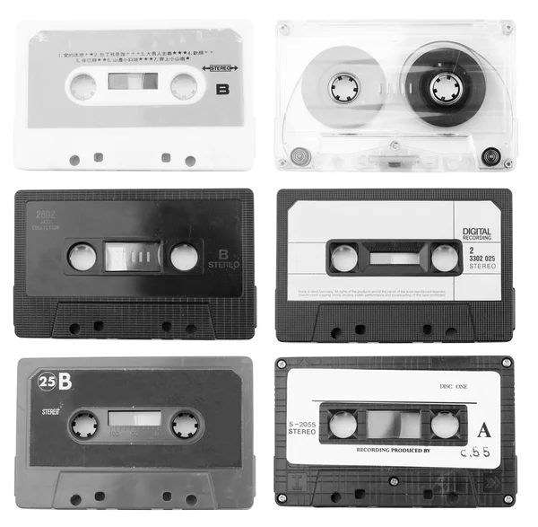 Oude cassettes — Stockfoto