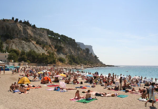 Piękna plaża — Zdjęcie stockowe