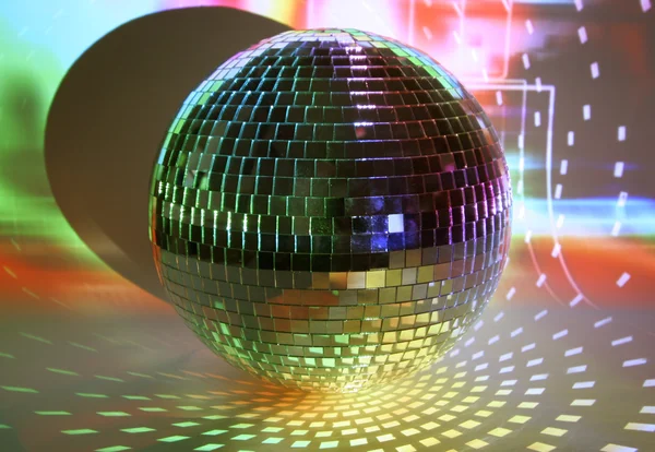 Luzes discoball — Fotografia de Stock