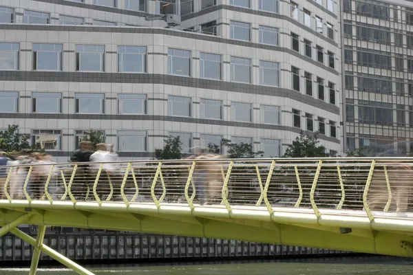 Docklands workers — Stock Photo, Image