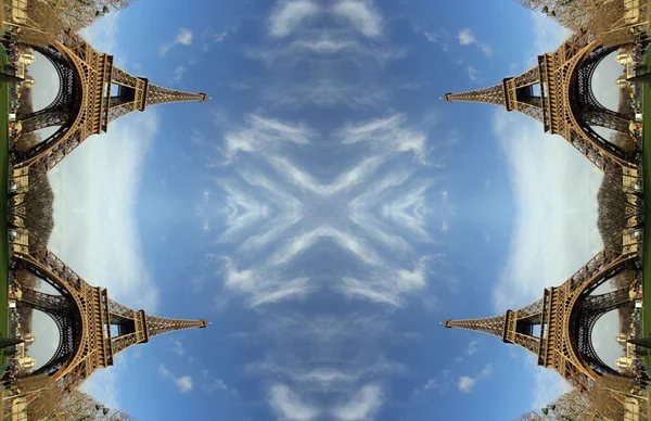 에펠 탑 패턴 — 스톡 사진