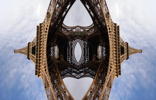 Eiffel tower pattern — Stock Photo, Image