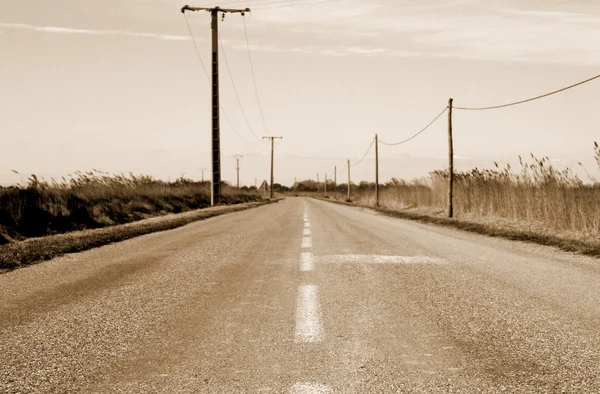 Empty road — Stock Photo, Image