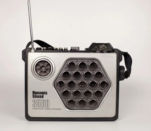 Retro Boombox — Zdjęcie stockowe