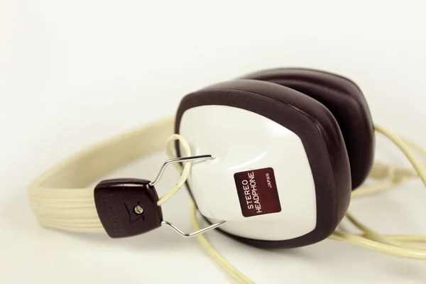 Auriculares retro — Foto de Stock