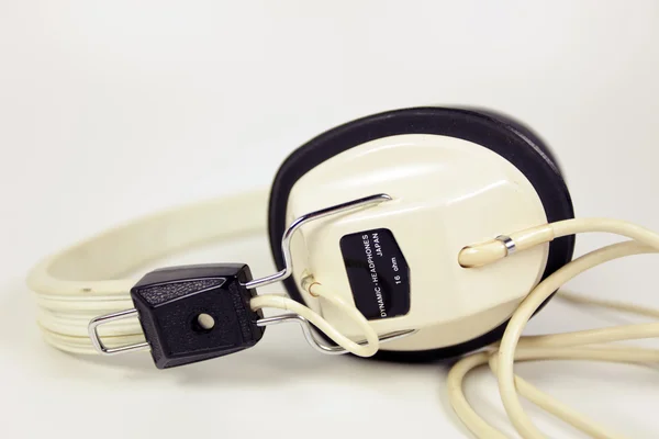 Retro headphones — Stock Photo, Image