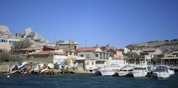 Les goudes hamnen — Stockfoto