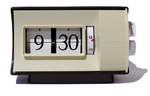 Flip clock numbers — Stock Photo, Image