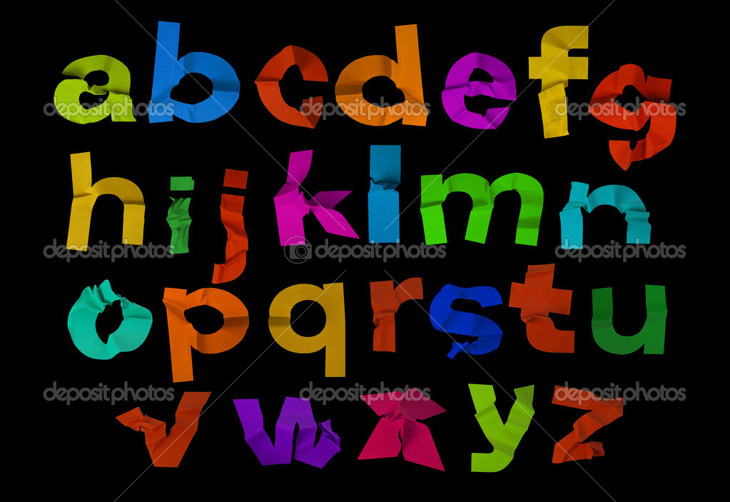 Colorful alphabet — Stock Photo © dubassy 12790701
