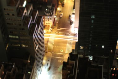Manhattan sokak görünümü