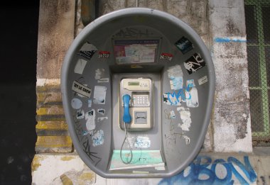 Marseille telefon kulübesi