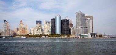 NYC skyline görünümü