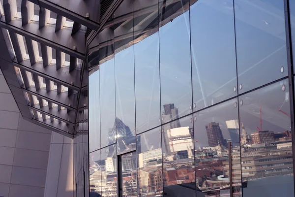Londen reflectie — Stockfoto