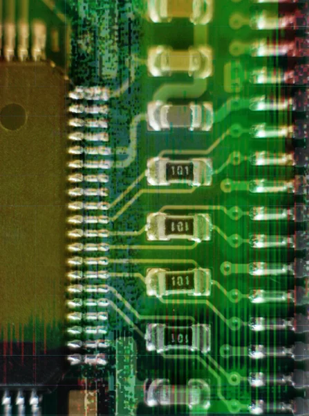 Primer plano del circuito —  Fotos de Stock