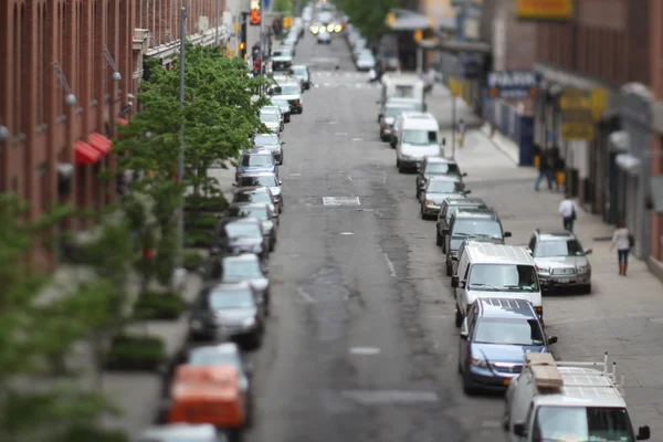 Ulica widok Manhattan — Zdjęcie stockowe