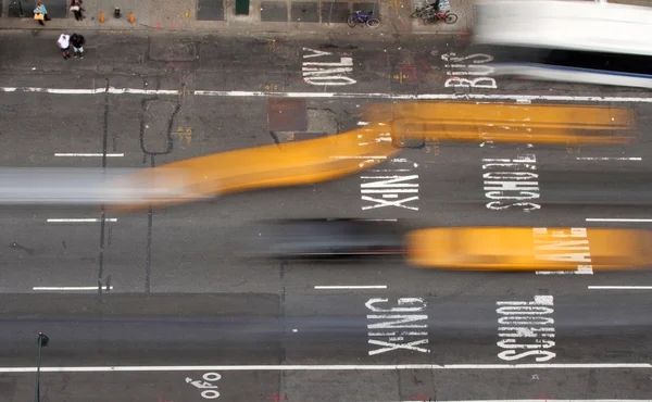 Manhattan straatmening — Stockfoto