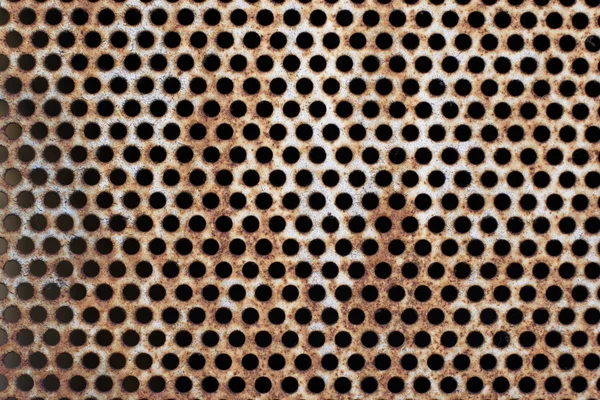 Metal holes — Stock Photo, Image