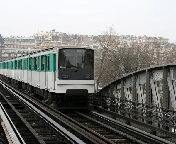 Pariser U-Bahn — Stockfoto