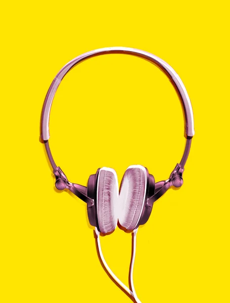 bola de discoteca auriculares música pop — Foto de stock © wacomka