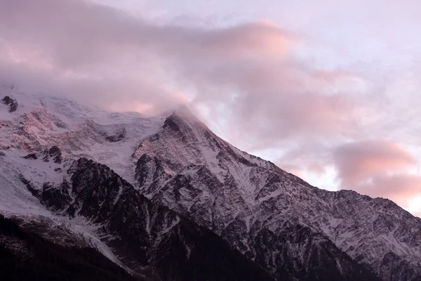 Mont Blanc-ban. — Stock Fotó