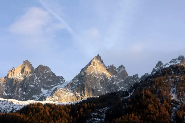 Der Mont Blanc — Stockfoto