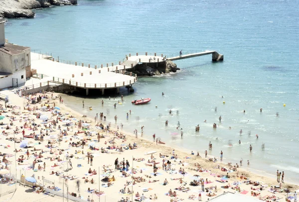 Kataloński-plaży — Zdjęcie stockowe