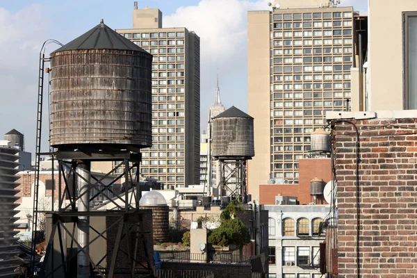 New york çatı üstleri — Stok fotoğraf