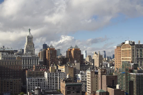 Panoramę Manhattanu — Zdjęcie stockowe