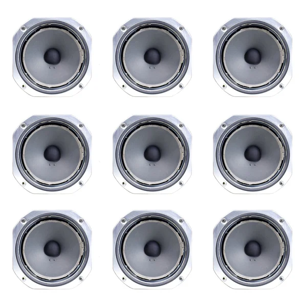 Old speaker cone isolated — Stock Photo, Image