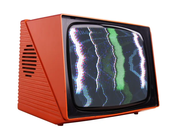 Tv orange — Zdjęcie stockowe