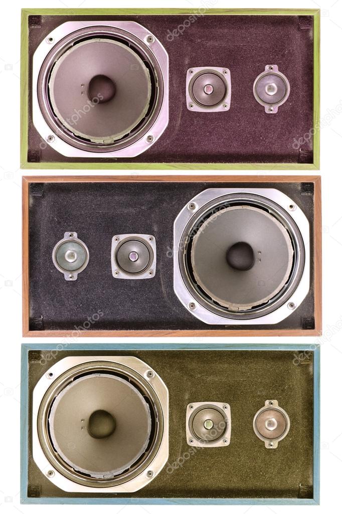 old speaker box