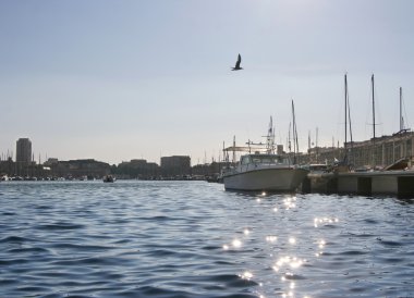 Vieux port günbatımı