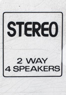 stereo yakın çekim