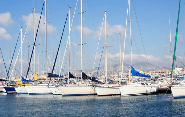 Marseille yachts — Stockfoto
