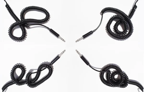 Headphone coil — Stock Photo, Image