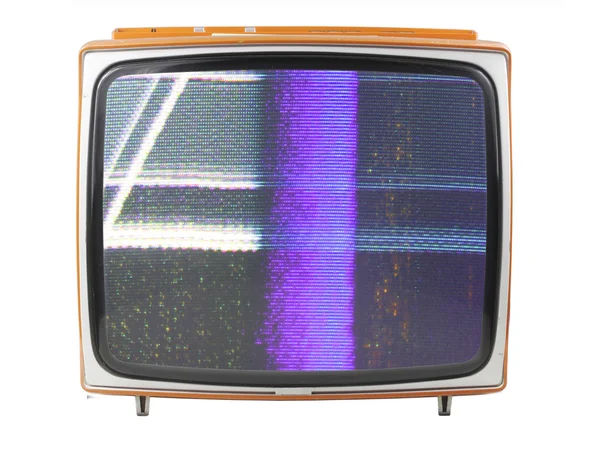 Fuzzy tv — Stockfoto