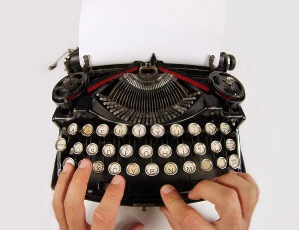 Old typewriter — Stock Photo, Image