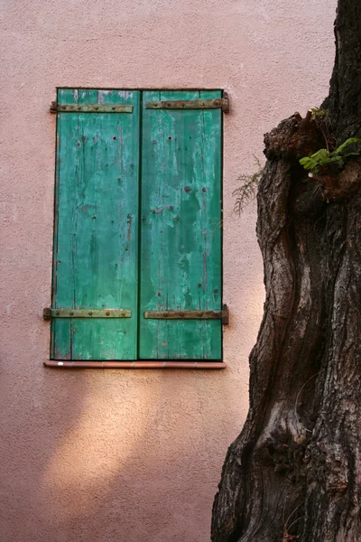 Green window — Stock Photo, Image