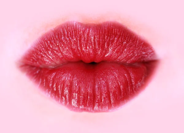 Labios rojos —  Fotos de Stock