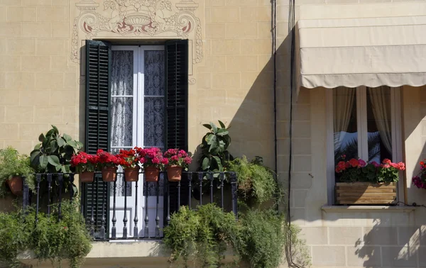 Sitges window — Stock Photo, Image