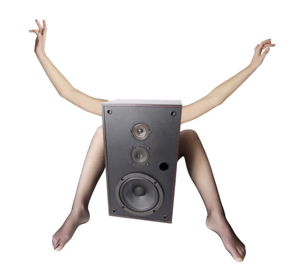 Speaker freaker — Stock Photo, Image