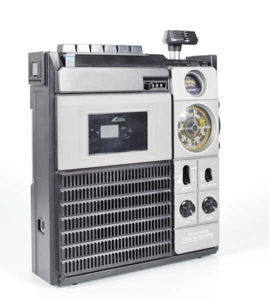 Retro-Tonbandgerät, Radio — Stockfoto