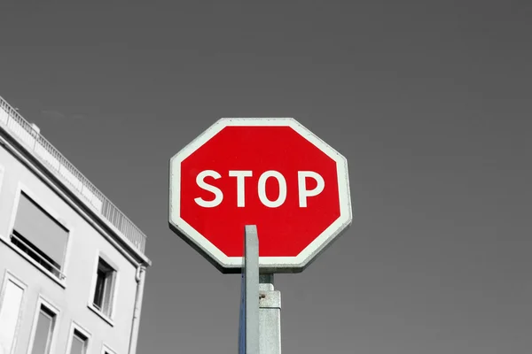 Stop sign — Stock Photo, Image