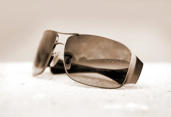 Solglasögon reflektion — Stockfoto