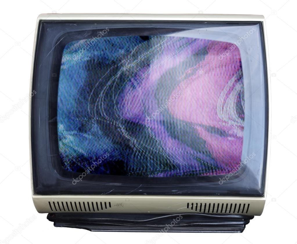 Fuzzy tv — Stock Photo © dubassy #12811005