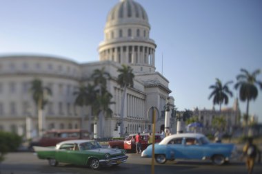 Havana, Küba 'nın merkezindeki başkent binası.