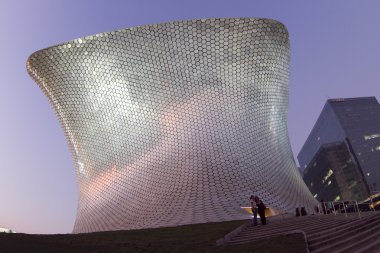 soumaya museum in mexico city clipart