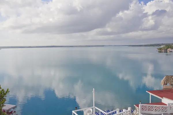 Bacalar lagoon, Mexico — Stock Photo, Image