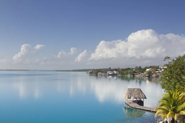 Bacalar laguny, Meksyk — Zdjęcie stockowe