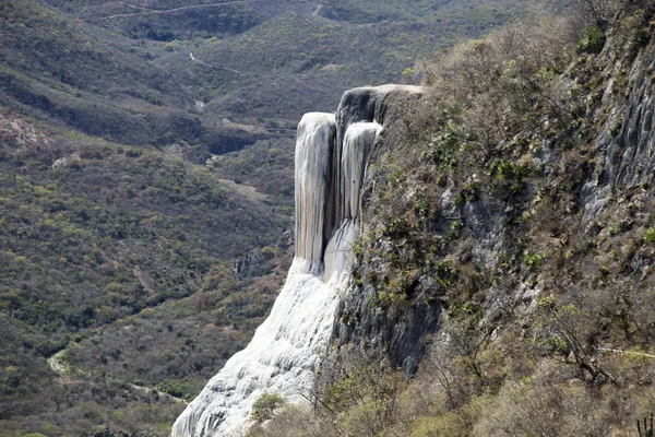 Hierve el agua en estado oaxaca, México — Foto de Stock